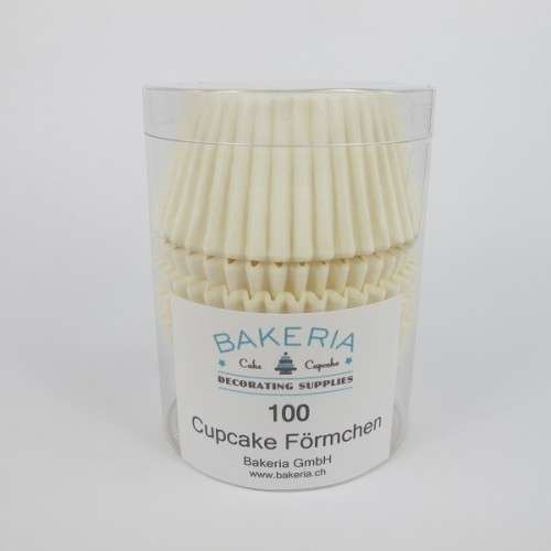 Bakeria Baking cup White, 100pcs