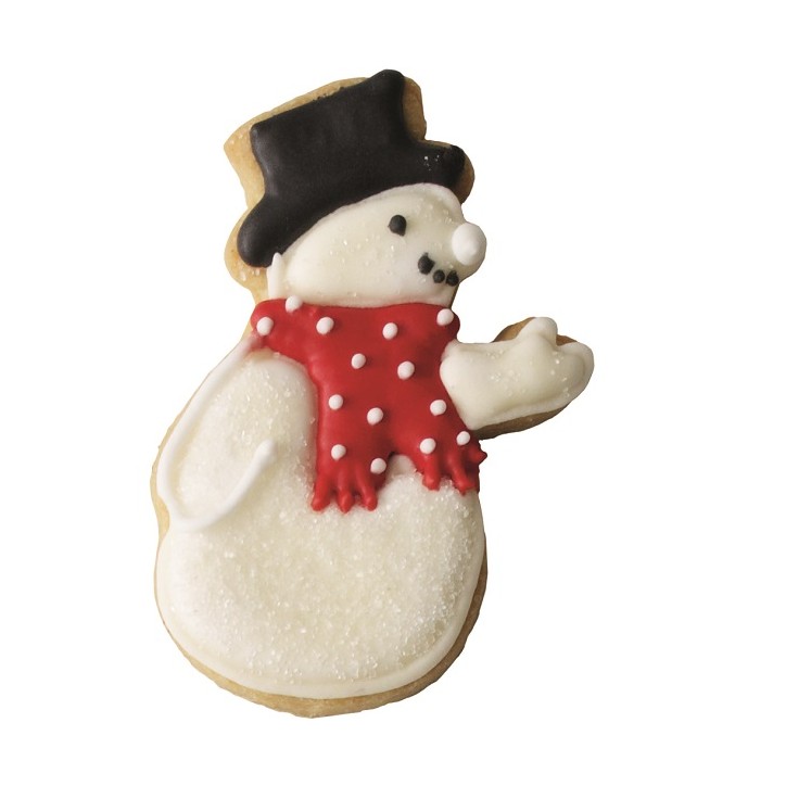 Snowman Cookie Cutter Stainless Steel