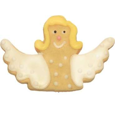 Christmas Angel Shaped Metal Cookie Cutter