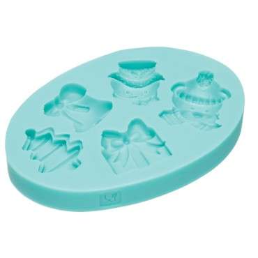 Sweetly Does It Christmas Mold Set, 5pcs