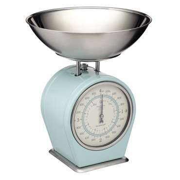 Living Nostalgia Vintage Blue Mechanical Scales