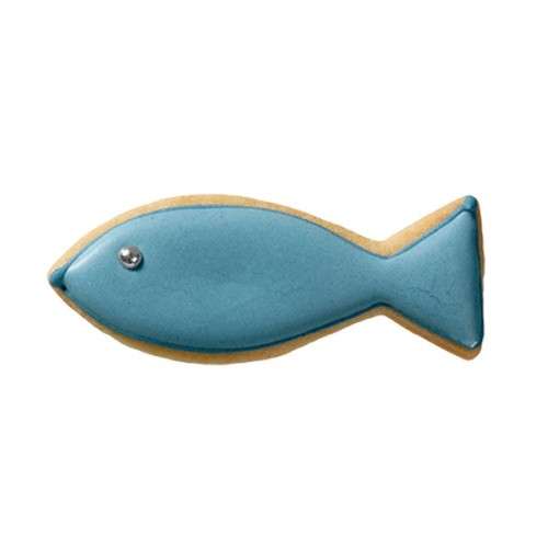 Birkmann Christian-Fish Cookie Cutter, 5cm