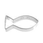 Birkmann Christian-Fish Cookie Cutter, 5cm