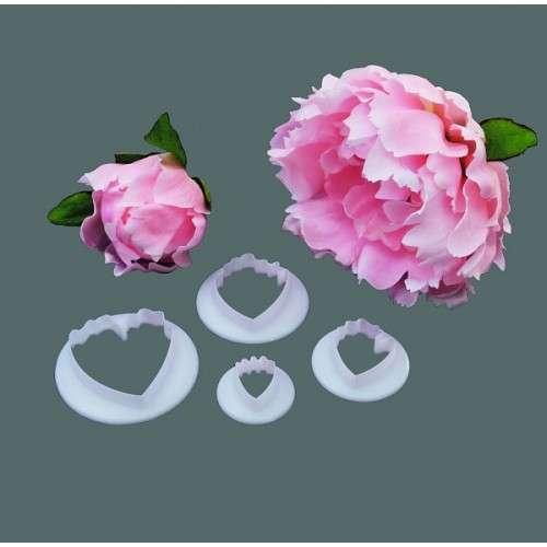 FMM Peony Cutter Set, 4pcs