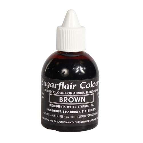 Sugarflair Airbrush Colour Brown, 60ml