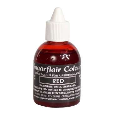 Essbare Airbrushfarbe Rot