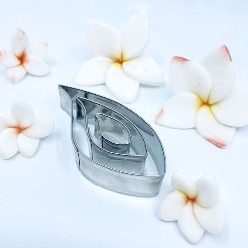 PME Frangipani/ Plumeria/ Hawaiian Flower Set, 3 pcs