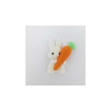 Alphabet Moulds Rabbit with Carrot Silicone Mould