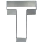 Städter T Letter Cookie Cutter, 6.5cm