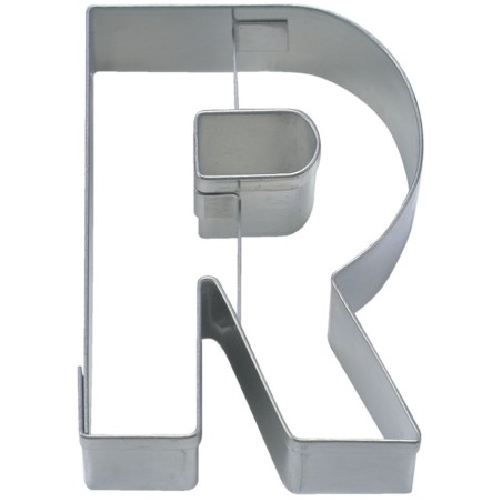 Städter "R" Letter Cookie Cutter, 6.5 cm – Create Perfect R-Shaped Cookies