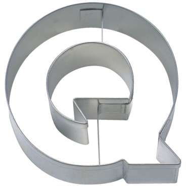 Städter "Q" Letter Cookie Cutter – Create Perfect Q-Shaped Cookies