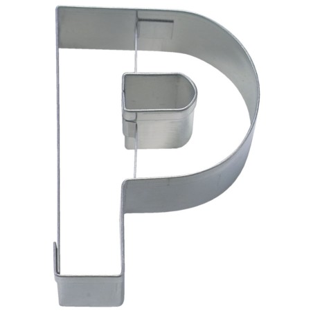 Städter "P" Letter Cookie Cutter, 6.5 cm – Create Perfect P-Shaped Cookies