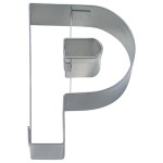 Städter P Letter Cookie Cutter, 6.5cm