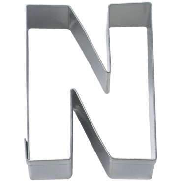 Städter "N" Letter Cookie Cutter – Create Perfect N-Shaped Cookies