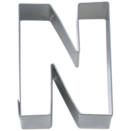 Städter "N" Letter Cookie Cutter – Create Perfect N-Shaped Cookies