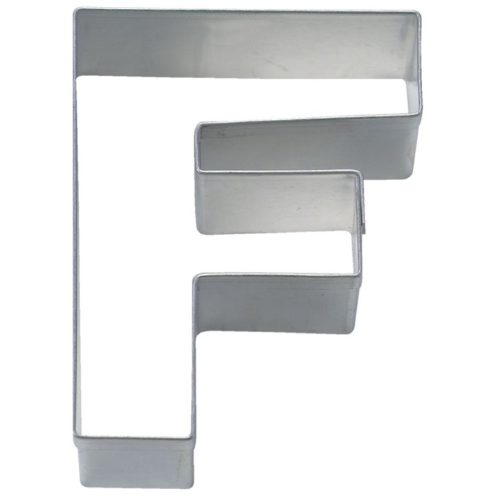 F Letter Cookie Cutter – Perfect F-Shaped Cookies for Every Party