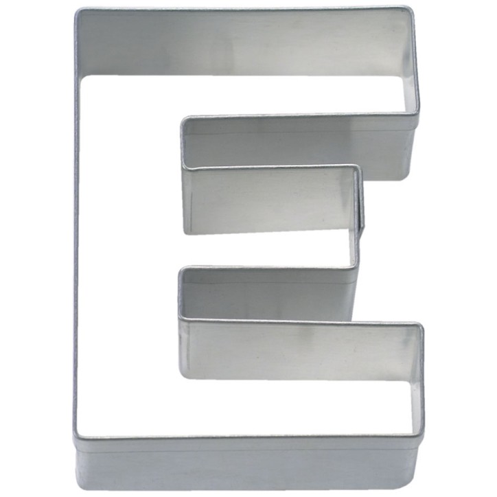 Städter "E" Letter Cookie Cutter – Create Perfect E-Shaped Cookies