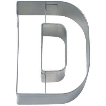 Städter "D" Letter Cookie Cutter, 6.5 cm – Create Perfect D-Shaped Cookies