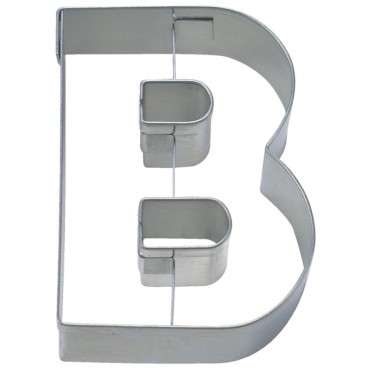 Städter Buchstaben Ausstecher "B", 6.5 cm – Perfekte B-förmige Kekse backen