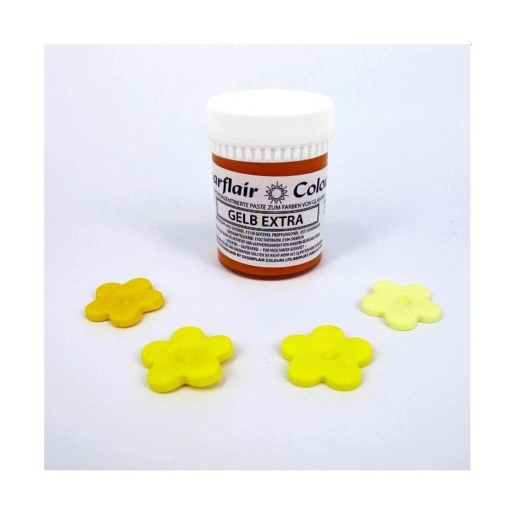 Yellow Food Colouring Sugarflair Colours