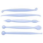 Städter Blue Modelling Tool Set, 5pcs