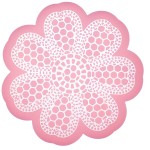 Mini Flower-Power Spitzen Lace Matte, 8.5cm