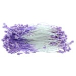 Lavender Double Ended Flower Stamen, 280 pcs