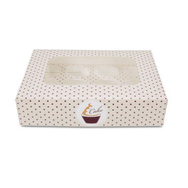 Städter 12-Cupcake Box Swing – Stylish Packaging for Your Cupcakes!