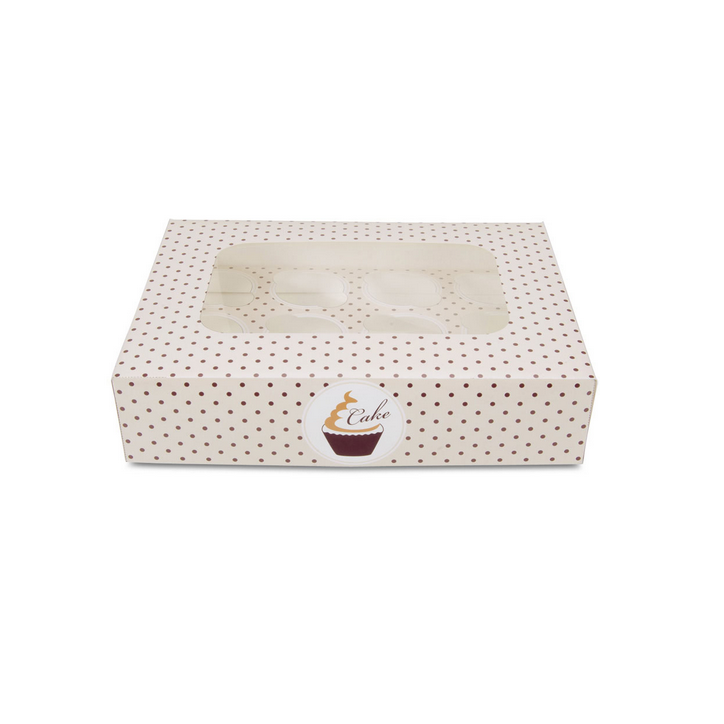 Städter 12er Cupcake Schachtel Swing – Stilvolle Verpackung für Cupcakes!