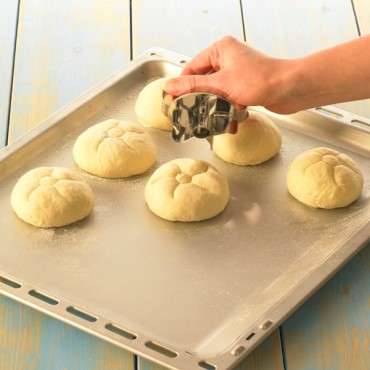 Breadstamp, kaissersemmel bread roll stamper,