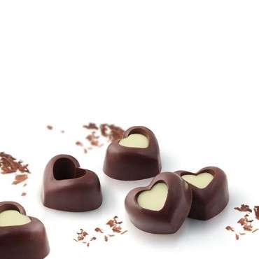 Filled Heart Chocolate Mould