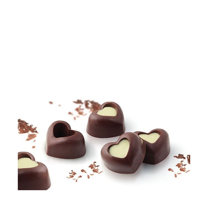 Filled Heart Chocolate Mould