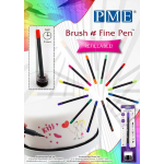 PME Brush n Fine Pen - Black