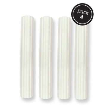 PME 15cm Plastic Hollow Pillars, 4pcs