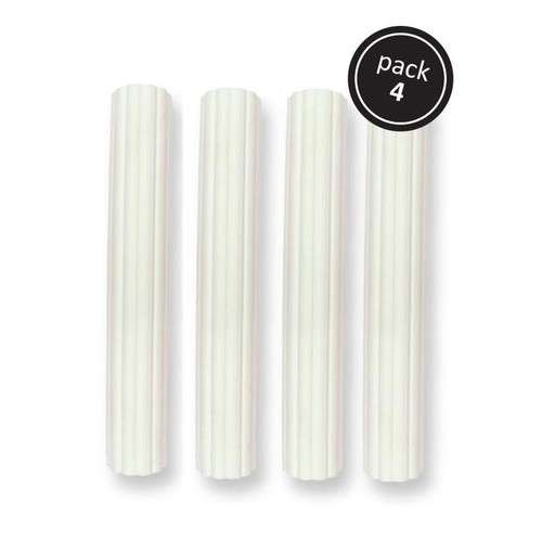 PME 15cm Plastic Hollow Pillars, 4pcs