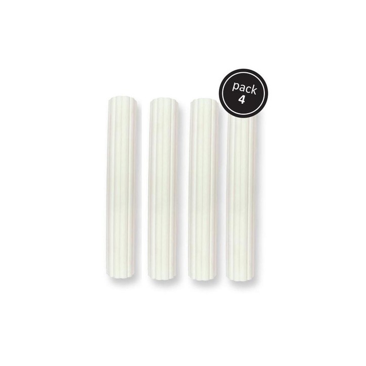 PME 15cm Plastic Hollow Pillars, 4pcs