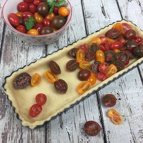 Cherry-Tomaten Tarte