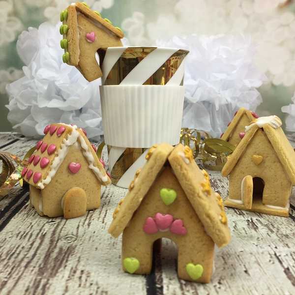 Mini Lebkuchen Häuschen