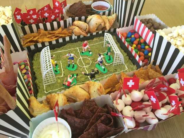 Fussball Snack-Stadion